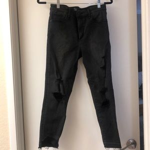 Abercrombie & Fitch Simone high rise ankle jean